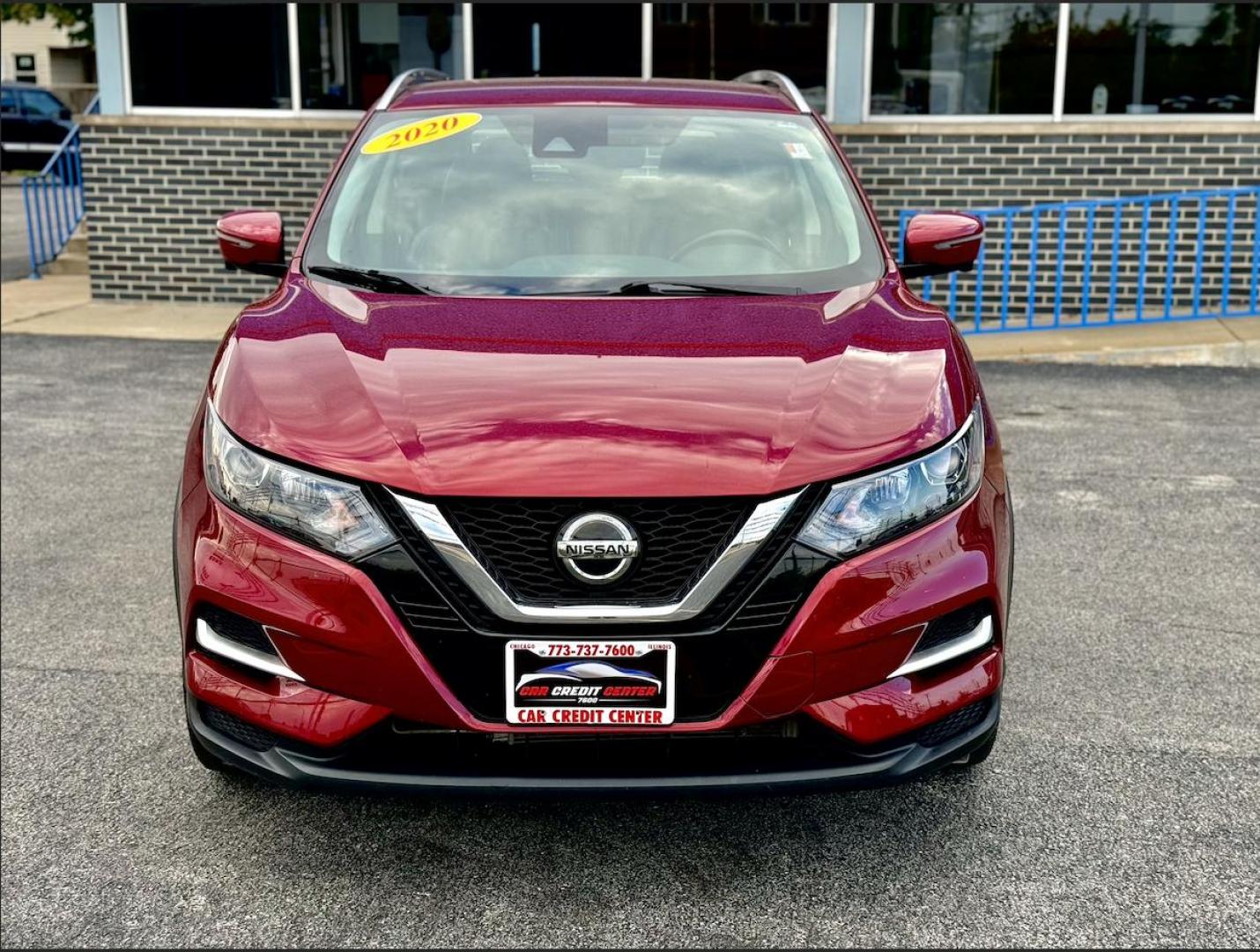 2020 RED Nissan Rogue Sport S (JN1BJ1CV3LW) with an 2.0L L4 DOHC 16V engine, CVT transmission, located at 7600 S Western Ave., Chicago, IL, 60620, (773) 918-3980, 0.000000, 0.000000 - Photo#1