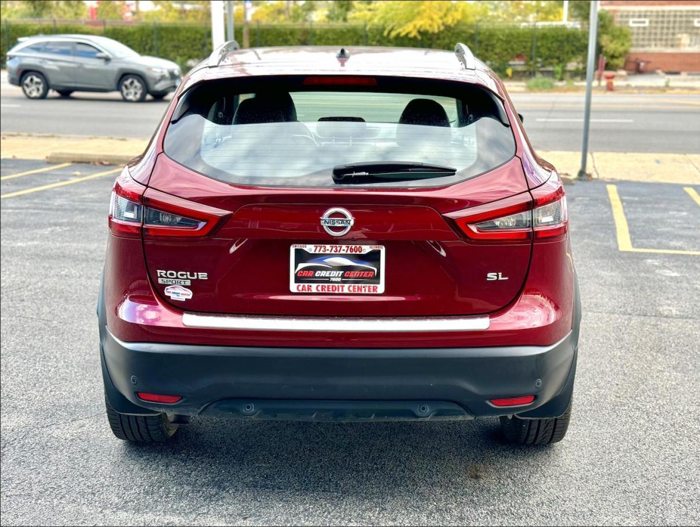 2020 RED Nissan Rogue Sport S (JN1BJ1CV3LW) with an 2.0L L4 DOHC 16V engine, CVT transmission, located at 7600 S Western Ave., Chicago, IL, 60620, (773) 918-3980, 0.000000, 0.000000 - Photo#3