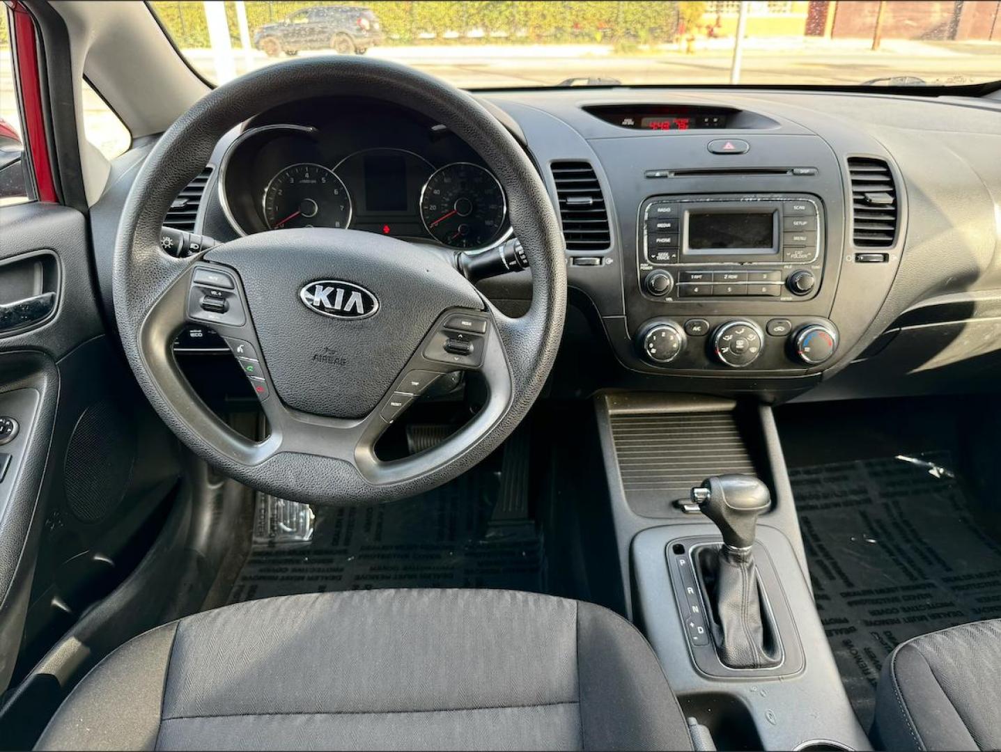 2016 RED Kia Forte LX w/Popular Package (KNAFK4A67G5) with an 1.8L L4 DOHC 16V engine, located at 7600 S Western Ave., Chicago, IL, 60620, (773) 918-3980, 0.000000, 0.000000 - Photo#5