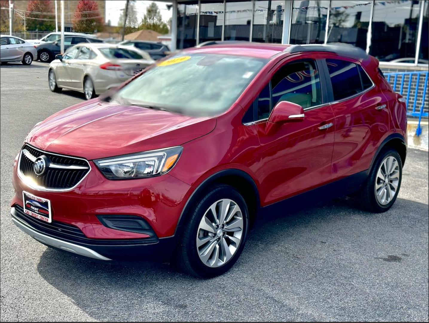 2019 RED Buick Encore Preferred FWD (KL4CJASB8KB) with an 1.4L L4 DOHC 16V TURBO engine, 6A transmission, located at 7600 S Western Ave., Chicago, IL, 60620, (773) 918-3980, 0.000000, 0.000000 - Photo#2