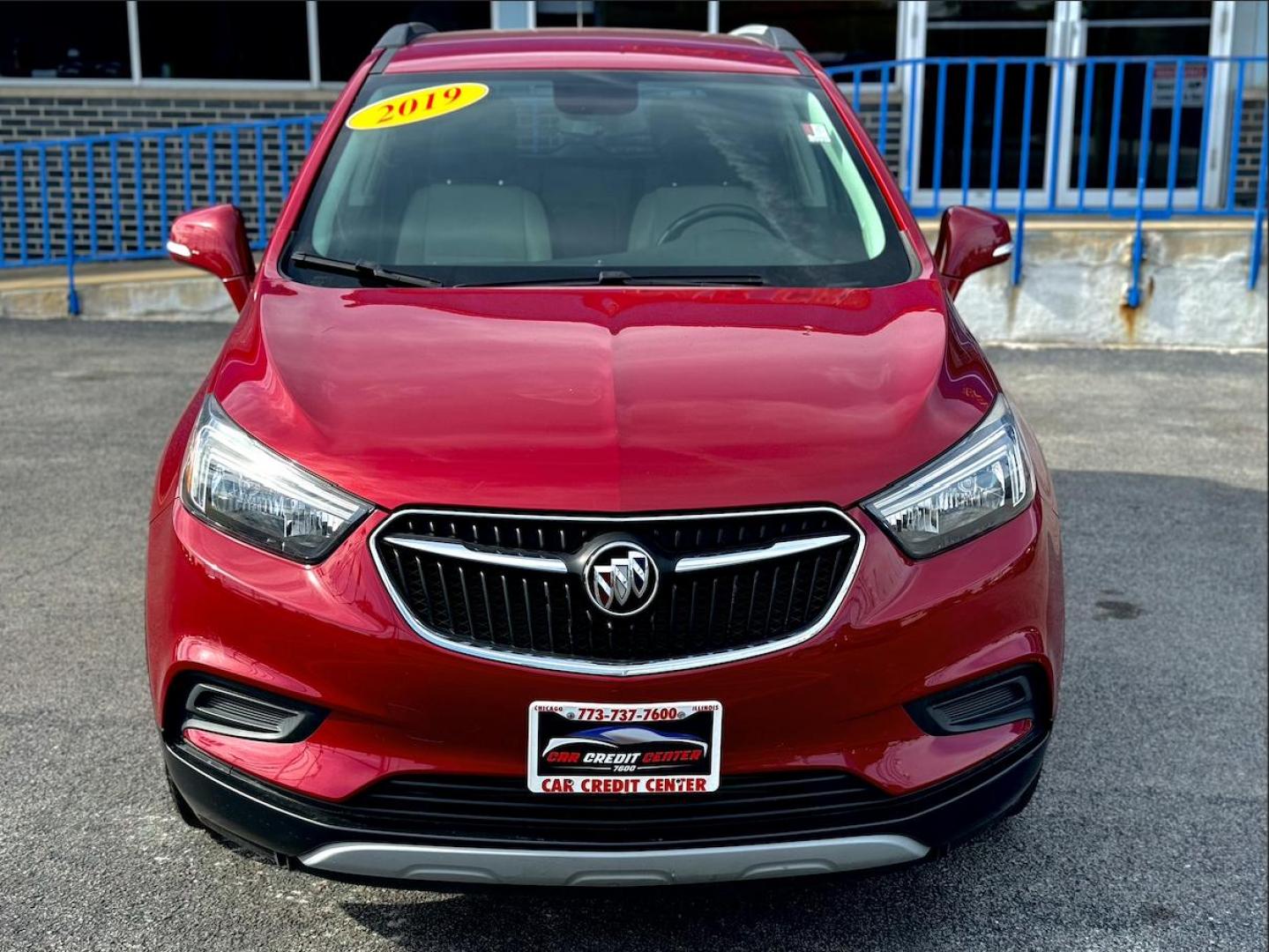 2019 RED Buick Encore Preferred FWD (KL4CJASB8KB) with an 1.4L L4 DOHC 16V TURBO engine, 6A transmission, located at 7600 S Western Ave., Chicago, IL, 60620, (773) 918-3980, 0.000000, 0.000000 - Photo#1