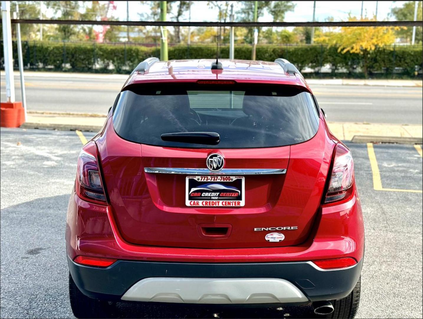 2019 RED Buick Encore Preferred FWD (KL4CJASB8KB) with an 1.4L L4 DOHC 16V TURBO engine, 6A transmission, located at 7600 S Western Ave., Chicago, IL, 60620, (773) 918-3980, 0.000000, 0.000000 - Photo#3