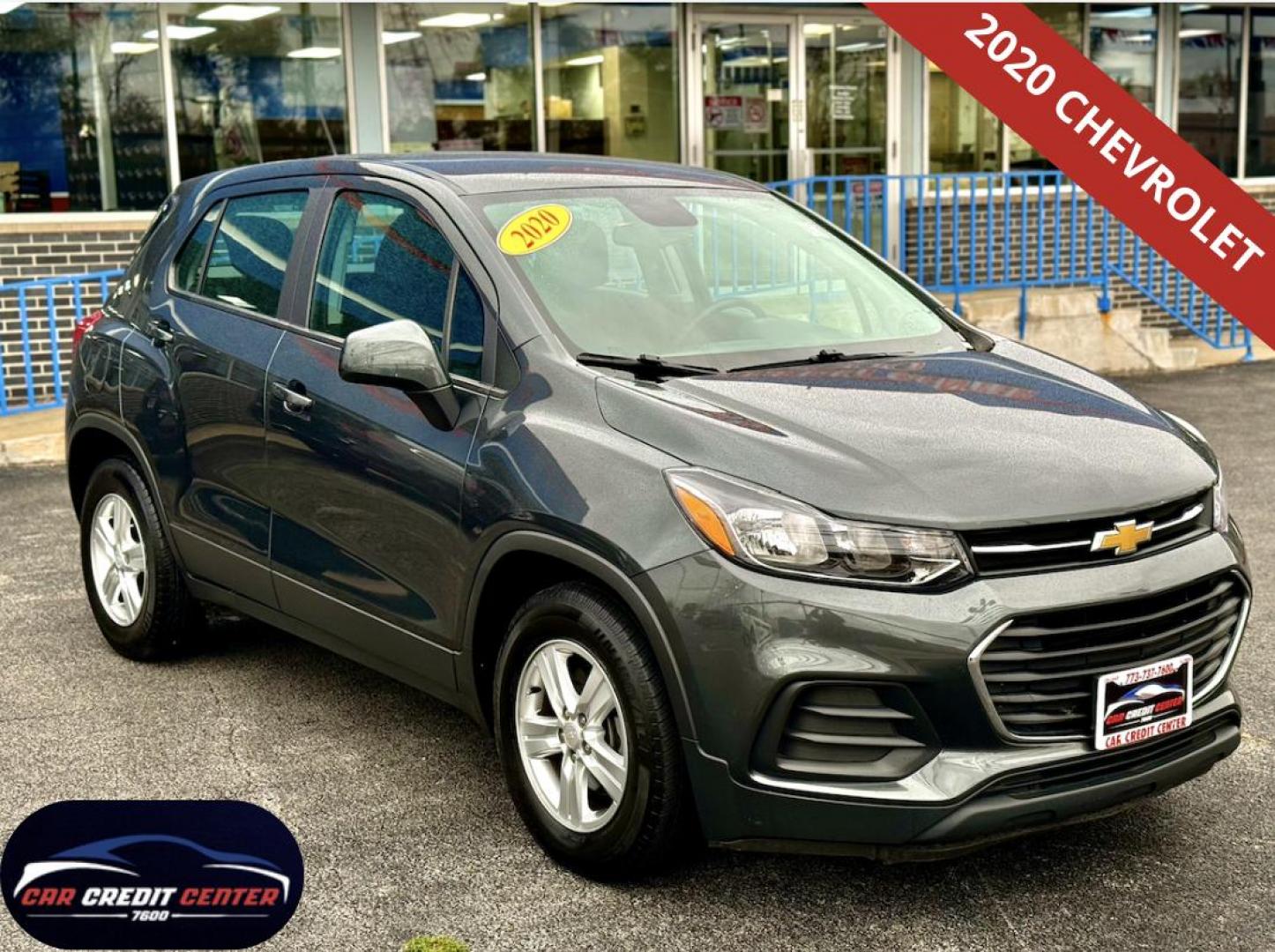 2020 GRAY Chevrolet Trax LS FWD (3GNCJKSBXLL) with an 1.4L L4 DOHC 16V engine, 6A transmission, located at 7600 S Western Ave., Chicago, IL, 60620, (773) 918-3980, 0.000000, 0.000000 - Photo#0