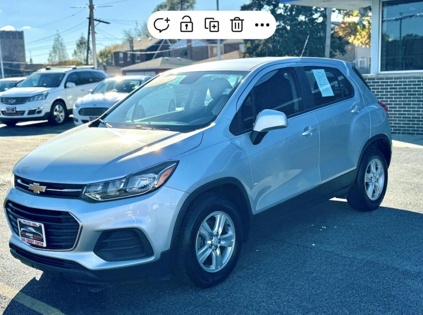 2020 GRAY Chevrolet Trax LS FWD (KL7CJKSB0LB) with an 1.4L L4 DOHC 16V engine, 6A transmission, located at 7600 S Western Ave., Chicago, IL, 60620, (773) 918-3980, 0.000000, 0.000000 - Photo#1