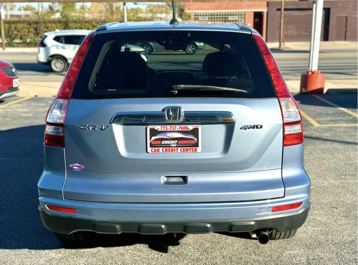 2010 BLUE Honda CR-V EX-L 4WD 5-Speed AT (5J6RE4H70AL) with an 2.4L L4 DOHC 16V engine, 5-Speed Automatic transmission, located at 7600 S Western Ave., Chicago, IL, 60620, (773) 918-3980, 0.000000, 0.000000 - Photo#3