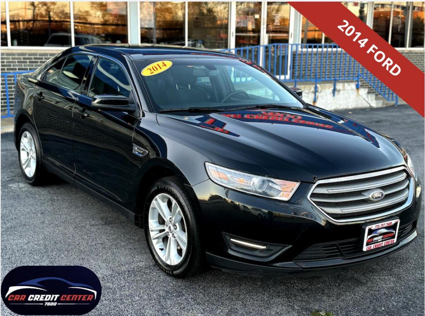 2014 BLACK Ford Taurus SEL FWD (1FAHP2E86EG) with an 3.5L V6 DOHC 24V engine, 6-Speed Automatic transmission, located at 7600 S Western Ave., Chicago, IL, 60620, (773) 918-3980, 0.000000, 0.000000 - Photo#0