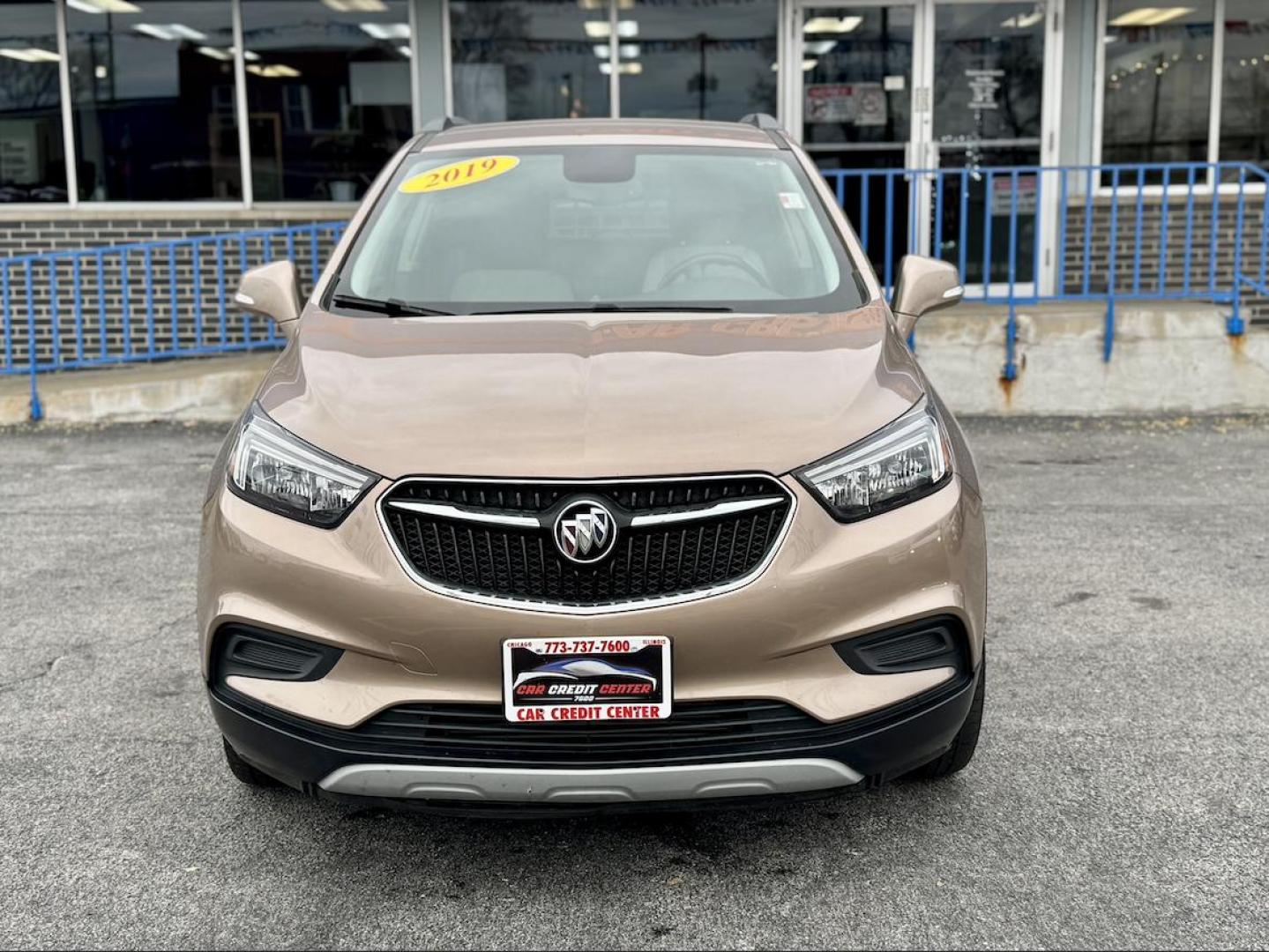 2019 GOLD Buick Encore Preferred FWD (KL4CJASB2KB) with an 1.4L L4 DOHC 16V TURBO engine, 6A transmission, located at 7600 S Western Ave., Chicago, IL, 60620, (773) 918-3980, 0.000000, 0.000000 - Photo#1