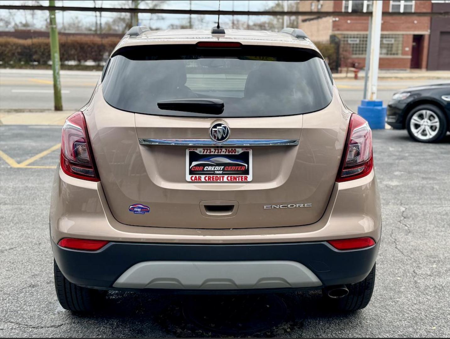 2019 GOLD Buick Encore Preferred FWD (KL4CJASB2KB) with an 1.4L L4 DOHC 16V TURBO engine, 6A transmission, located at 7600 S Western Ave., Chicago, IL, 60620, (773) 918-3980, 0.000000, 0.000000 - Photo#3