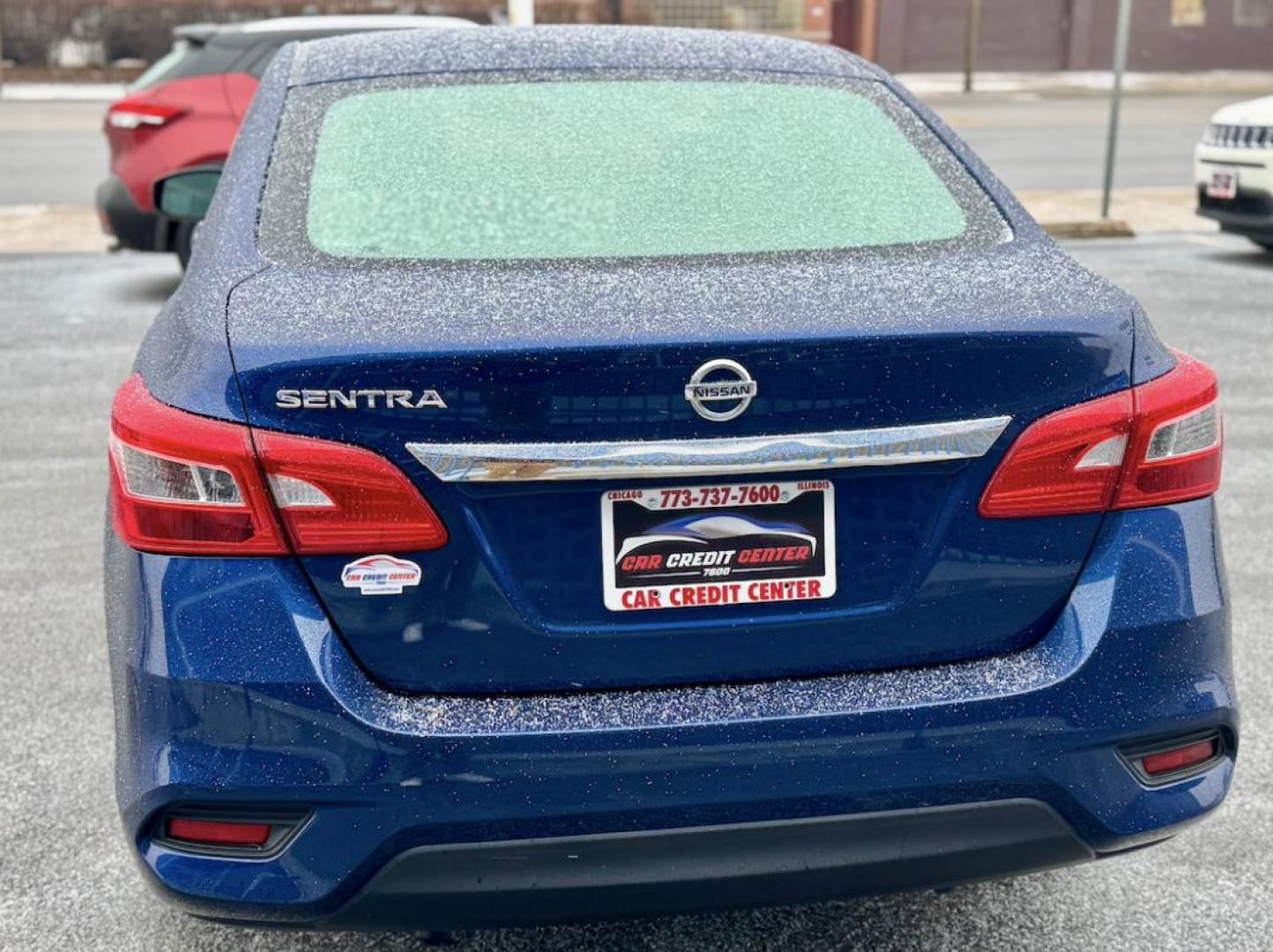 2017 BLUE Nissan Sentra S 6MT (3N1AB7AP5HY) with an 1.8L L4 SFI DOHC 16V engine, 6M transmission, located at 7600 S Western Ave., Chicago, IL, 60620, (773) 918-3980, 0.000000, 0.000000 - Photo#3