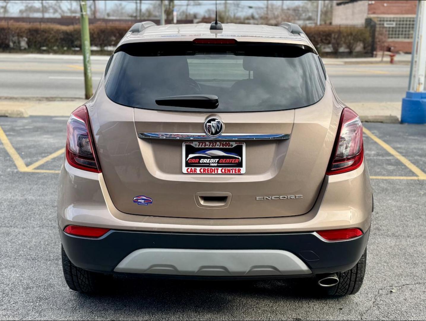 2019 BROWN Buick Encore Preferred FWD (KL4CJASB7KB) with an 1.4L L4 DOHC 16V TURBO engine, 6A transmission, located at 7600 S Western Ave., Chicago, IL, 60620, (773) 918-3980, 0.000000, 0.000000 - Photo#3