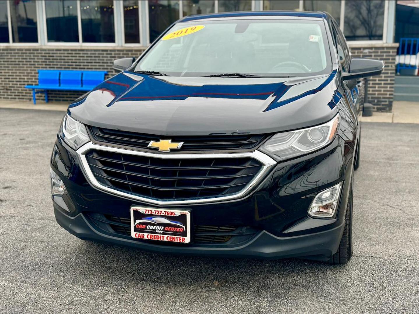 2019 BLACK Chevrolet Equinox LT 2WD (3GNAXKEV9KL) with an 1.5L L4 DIR DOHC 16V TURBO engine, 6A transmission, located at 7600 S Western Ave., Chicago, IL, 60620, (773) 918-3980, 0.000000, 0.000000 - Photo#1