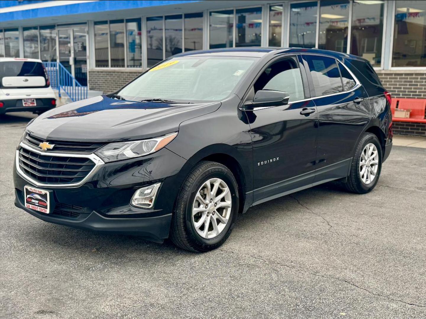 2019 BLACK Chevrolet Equinox LT 2WD (3GNAXKEV9KL) with an 1.5L L4 DIR DOHC 16V TURBO engine, 6A transmission, located at 7600 S Western Ave., Chicago, IL, 60620, (773) 918-3980, 0.000000, 0.000000 - Photo#2