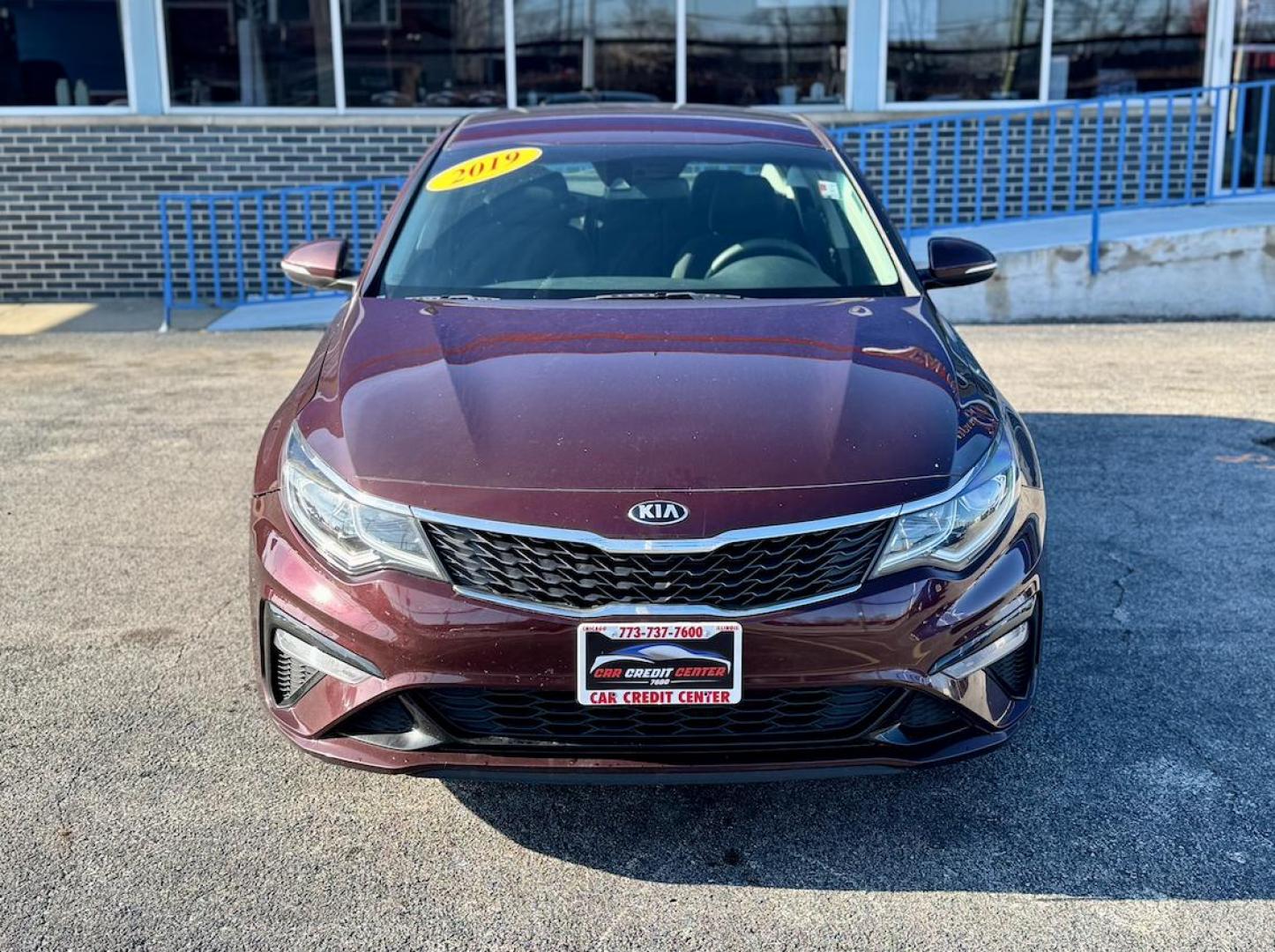 2019 PURPLE Kia Optima LX (5XXGT4L39KG) with an 2.4L L4 DOHC 16V engine, 6A transmission, located at 7600 S Western Ave., Chicago, IL, 60620, (773) 918-3980, 0.000000, 0.000000 - Photo#1