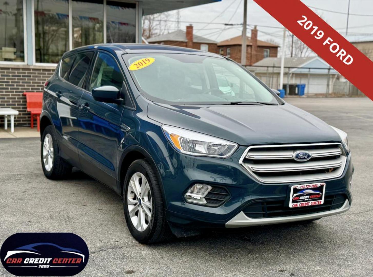 2019 BLUE Ford Escape SE 4WD (1FMCU9GD2KU) with an 1.5L L4 DOHC 16V engine, 6A transmission, located at 7600 S Western Ave., Chicago, IL, 60620, (773) 918-3980, 0.000000, 0.000000 - Photo#0