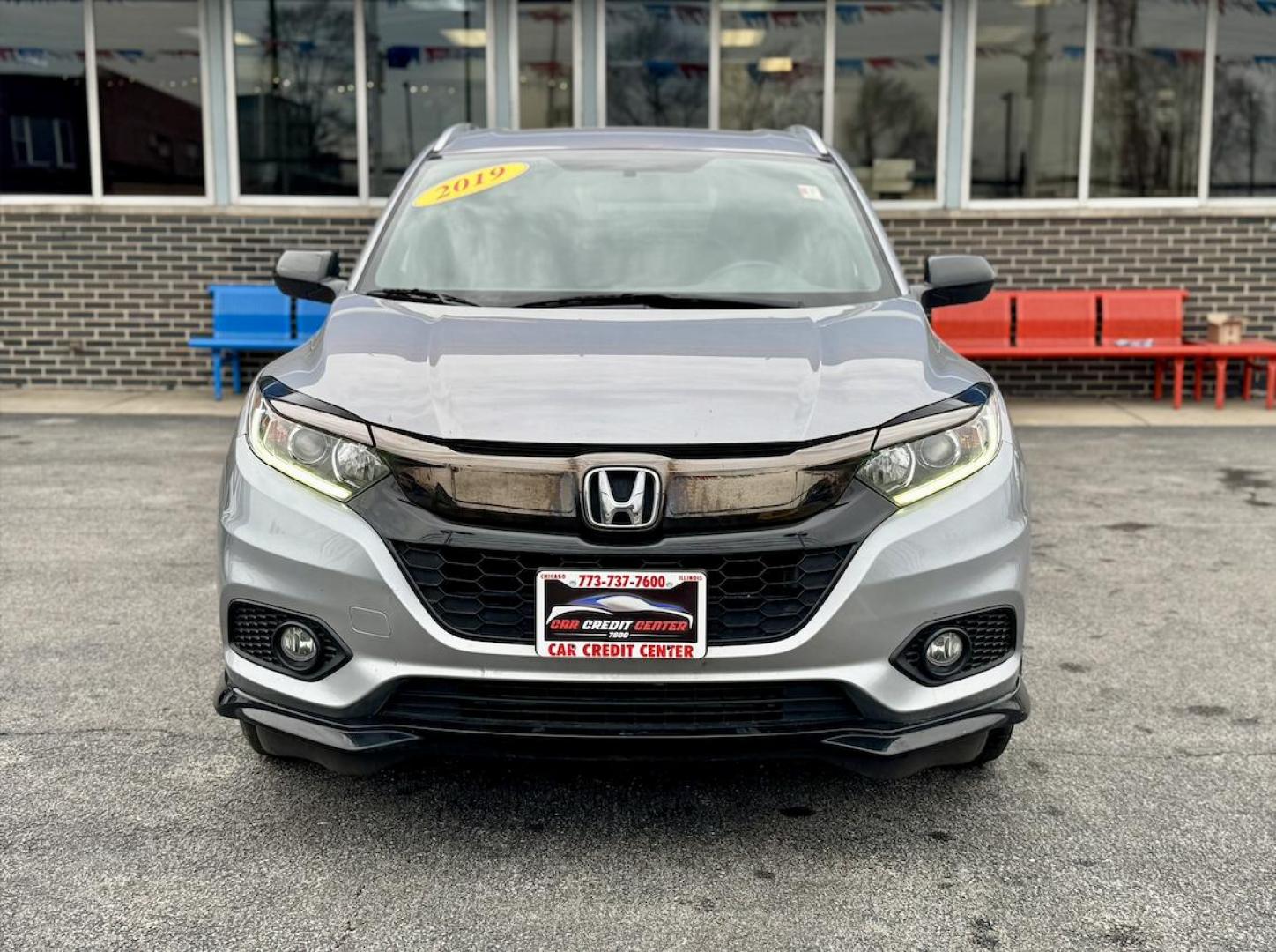 2019 GRAY Honda HR-V Sport AWD (3CZRU6H12KG) with an 1.8L L4 DOHC 16V engine, CVT transmission, located at 7600 S Western Ave., Chicago, IL, 60620, (773) 918-3980, 0.000000, 0.000000 - Photo#1