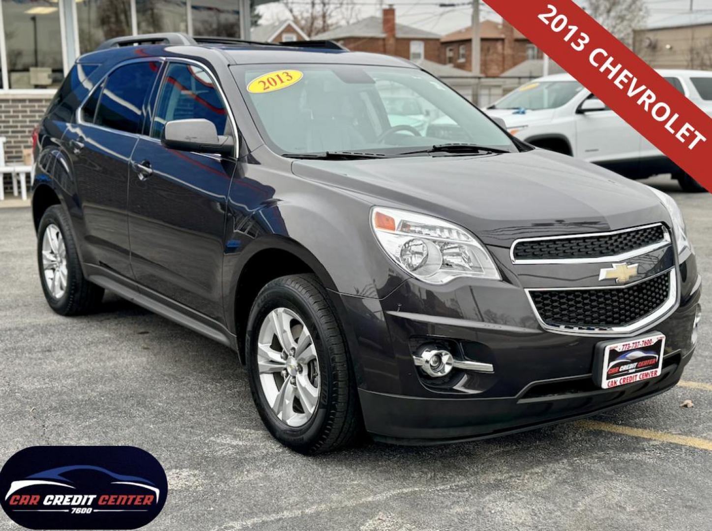 2013 GRAY Chevrolet Equinox 2LT 2WD (2GNALPEK0D6) with an 2.4L L4 DOHC 16V engine, 6-Speed Automatic transmission, located at 7600 S Western Ave., Chicago, IL, 60620, (773) 918-3980, 0.000000, 0.000000 - Photo#0