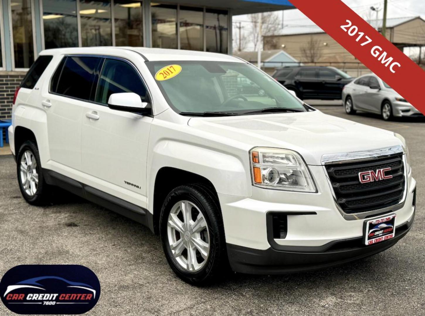 2017 WHITE GMC Terrain SLE2 AWD (2GKFLSEK0H6) with an 2.4L L4 DOHC 16V engine, 6A transmission, located at 7600 S Western Ave., Chicago, IL, 60620, (773) 918-3980, 0.000000, 0.000000 - Photo#0