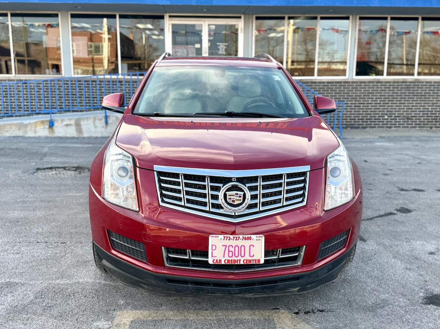 2014 RED Cadillac SRX Luxury Collection AWD (3GYFNEE37ES) with an 3.6L V6 DOHC 24V FFV engine, 6-Speed Automatic transmission, located at 7600 S Western Ave., Chicago, IL, 60620, (773) 918-3980, 0.000000, 0.000000 - Photo#1