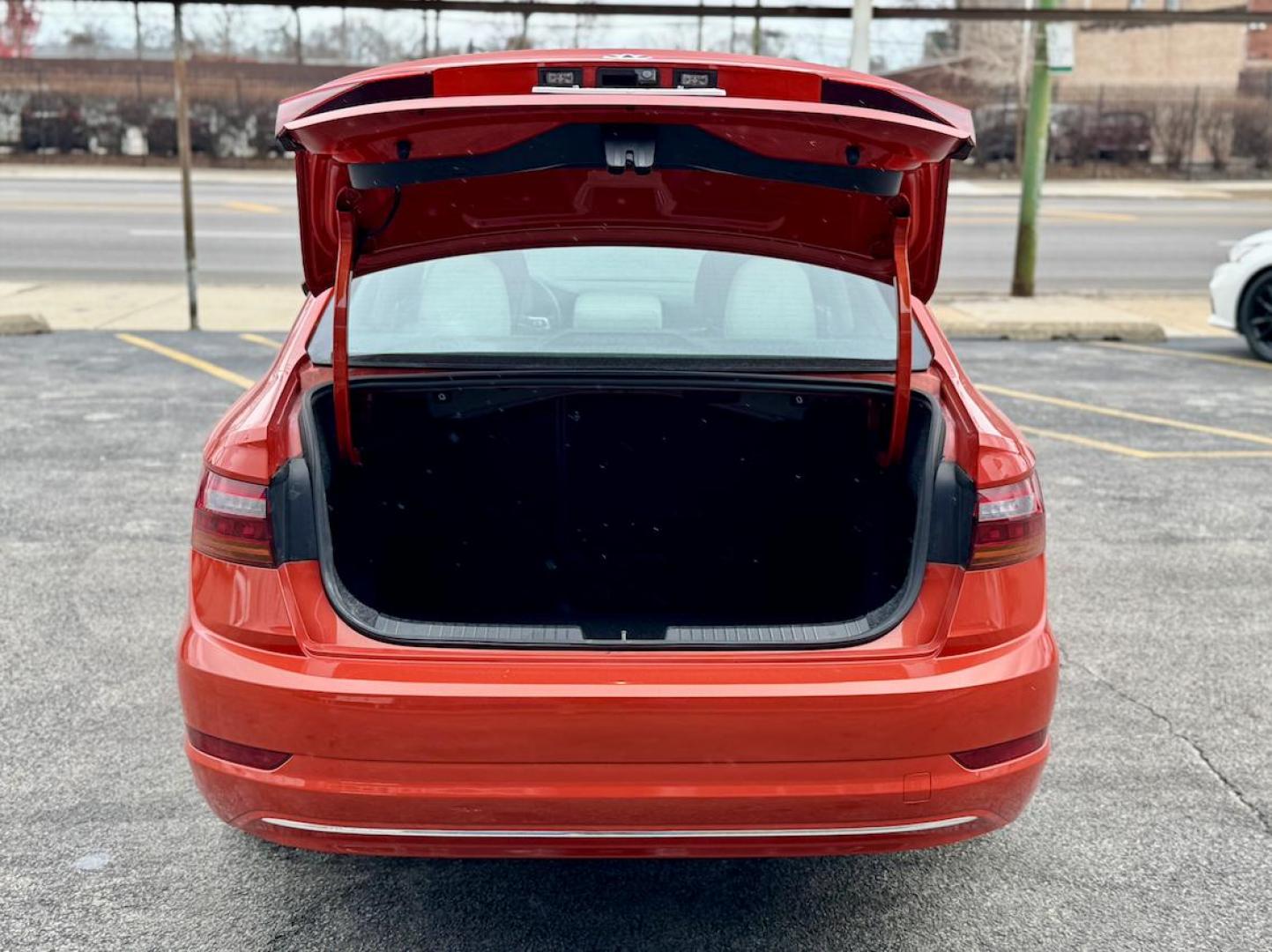 2019 ORANGE Volkswagen Jetta 1.4T SE 8A (3VWC57BU2KM) with an 1.4L L4 DOHC 20V engine, 8A transmission, located at 7600 S Western Ave., Chicago, IL, 60620, (773) 918-3980, 0.000000, 0.000000 - Photo#3