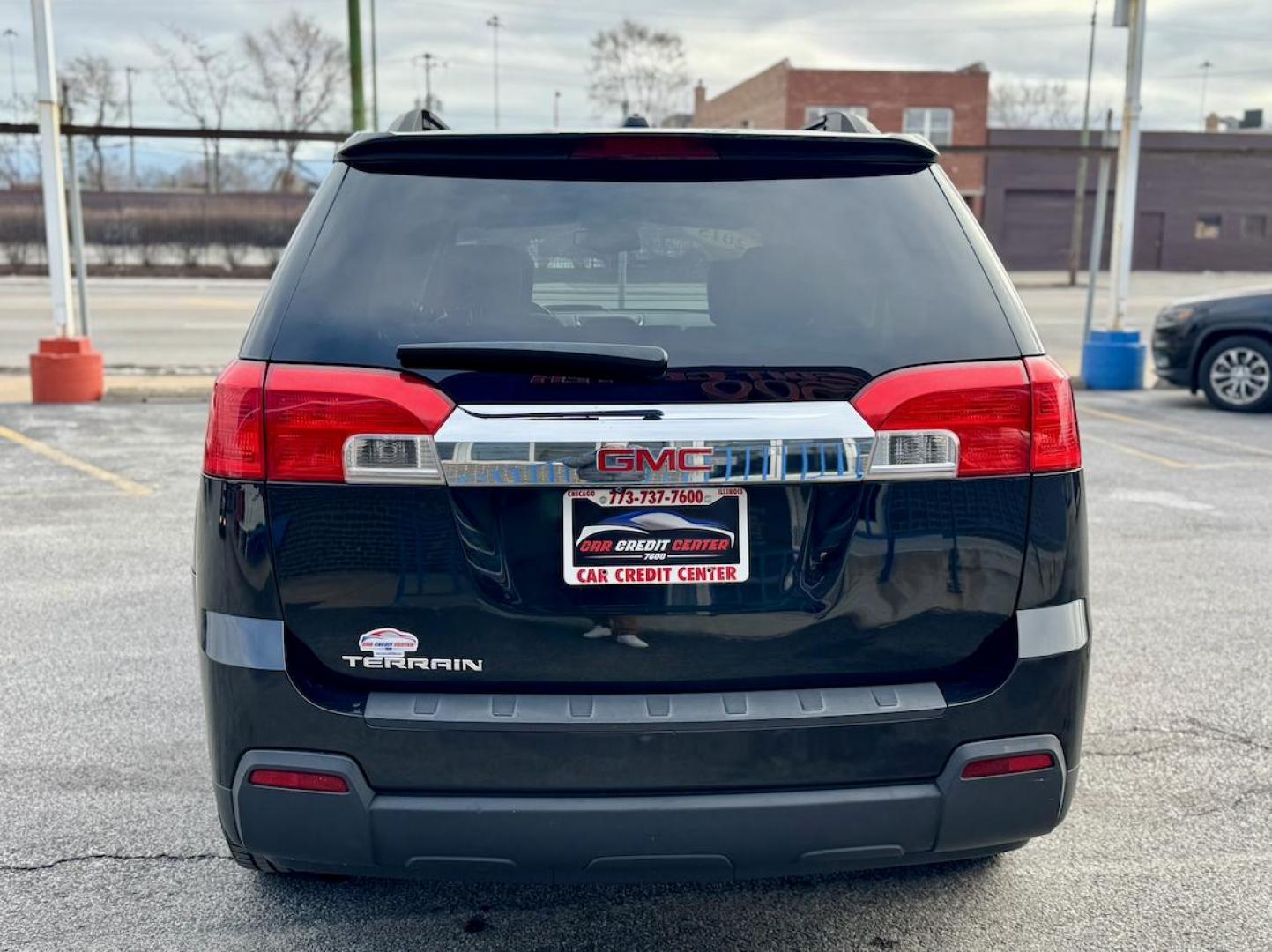 2015 BLACK GMC Terrain SLT1 FWD (2GKALSEK3F6) with an 2.4L L4 DOHC 16V FFV engine, 6-Speed Automatic transmission, located at 7600 S Western Ave., Chicago, IL, 60620, (773) 918-3980, 0.000000, 0.000000 - Photo#3