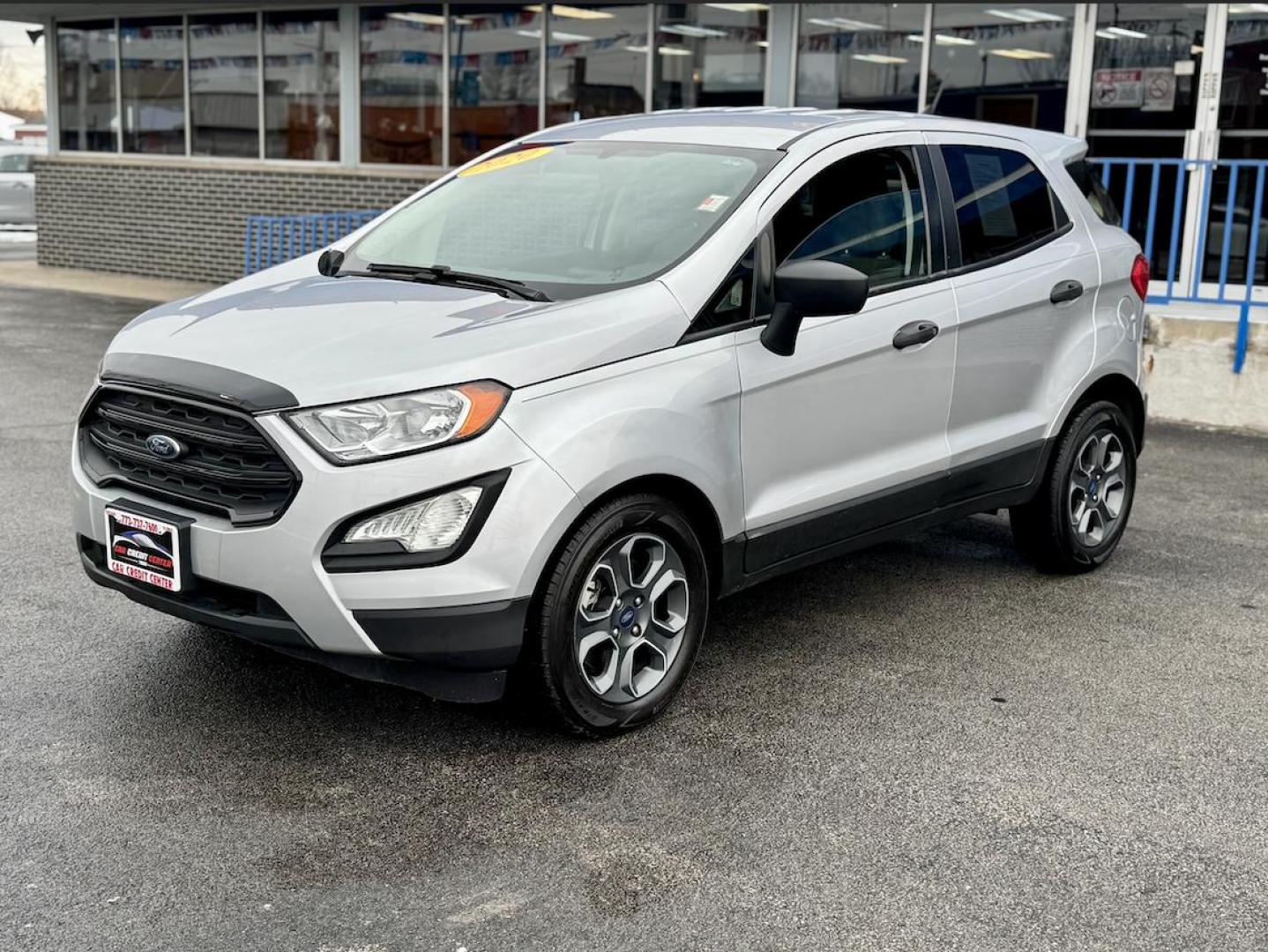 2020 SILVER Ford EcoSport S (MAJ3S2FE6LC) with an 1.0L L3 engine, 6A transmission, located at 7600 S Western Ave., Chicago, IL, 60620, (773) 918-3980, 0.000000, 0.000000 - Photo#2