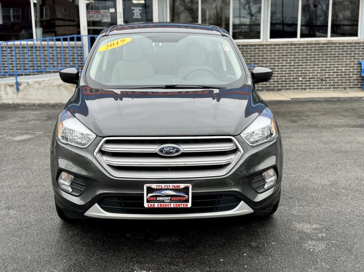 2019 BLACK Ford Escape SE FWD (1FMCU0GDXKU) with an 1.5L L4 DOHC 16V engine, 6A transmission, located at 7600 S Western Ave., Chicago, IL, 60620, (773) 918-3980, 0.000000, 0.000000 - Photo#1