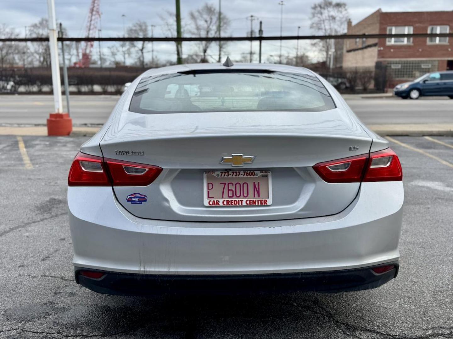 2016 SILVER Chevrolet Malibu LS (1G1ZB5ST5GF) with an 1.5L L4 DOHC 16V engine, 6A transmission, located at 7600 S Western Ave., Chicago, IL, 60620, (773) 918-3980, 0.000000, 0.000000 - Photo#3