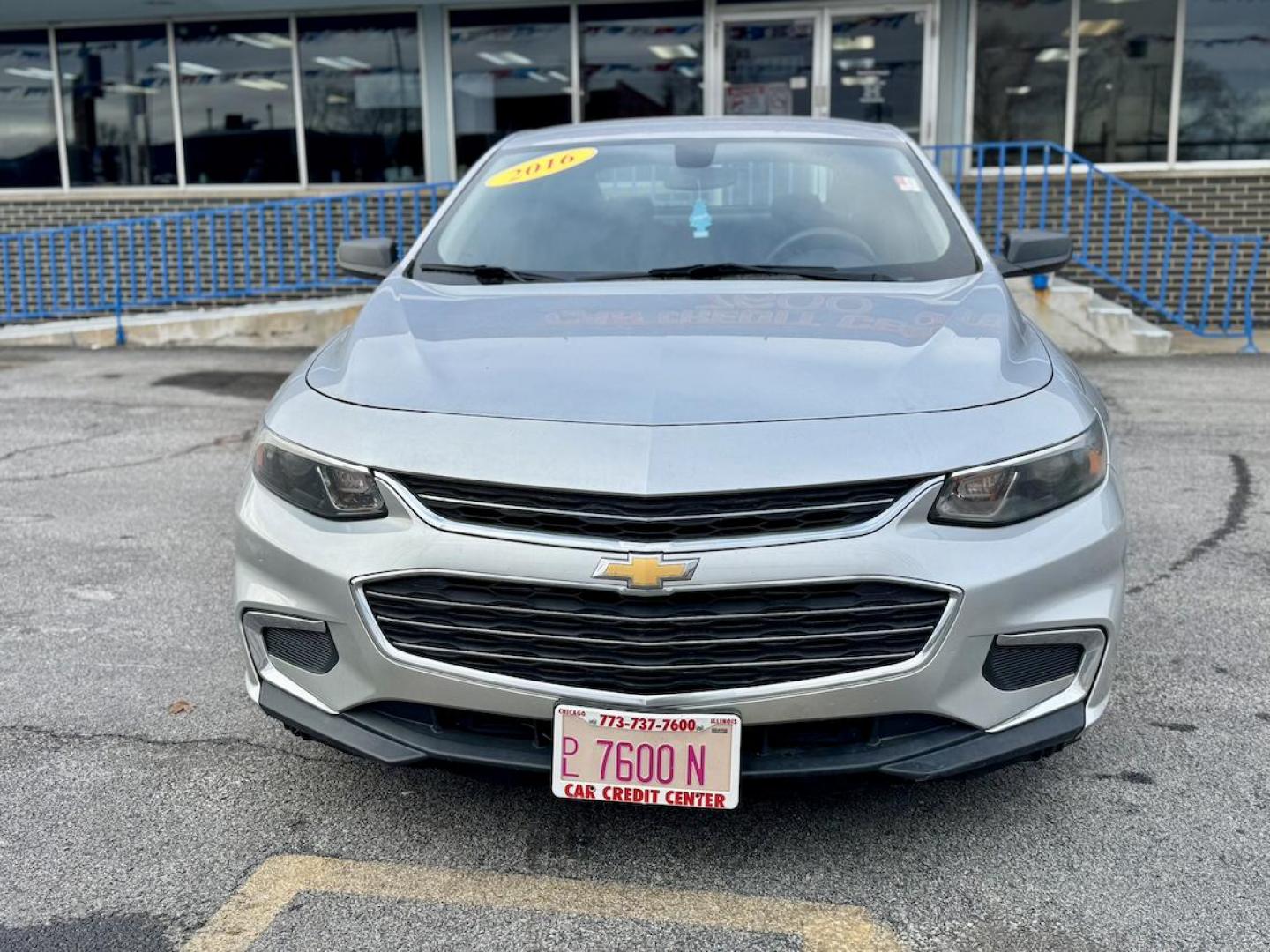 2016 SILVER Chevrolet Malibu LS (1G1ZB5ST5GF) with an 1.5L L4 DOHC 16V engine, 6A transmission, located at 7600 S Western Ave., Chicago, IL, 60620, (773) 918-3980, 0.000000, 0.000000 - Photo#1