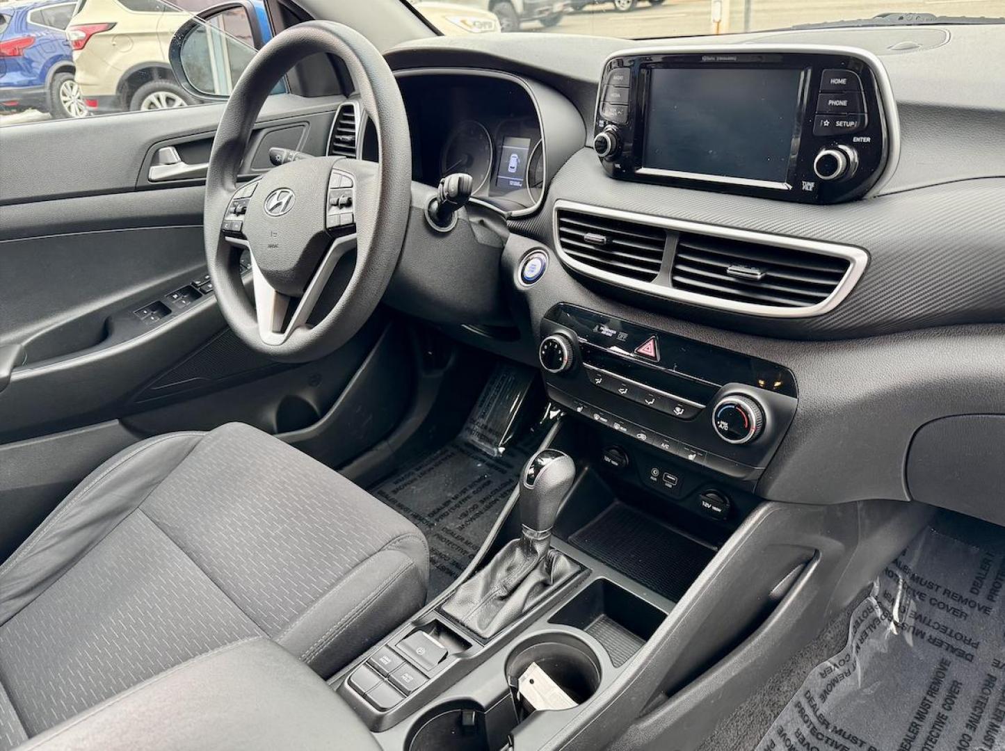 2020 BLUE Hyundai Tucson Value (KM8J33A41LU) with an 2.0L L4 DOHC 16V engine, 6A transmission, located at 7600 S Western Ave., Chicago, IL, 60620, (773) 918-3980, 0.000000, 0.000000 - Photo#8