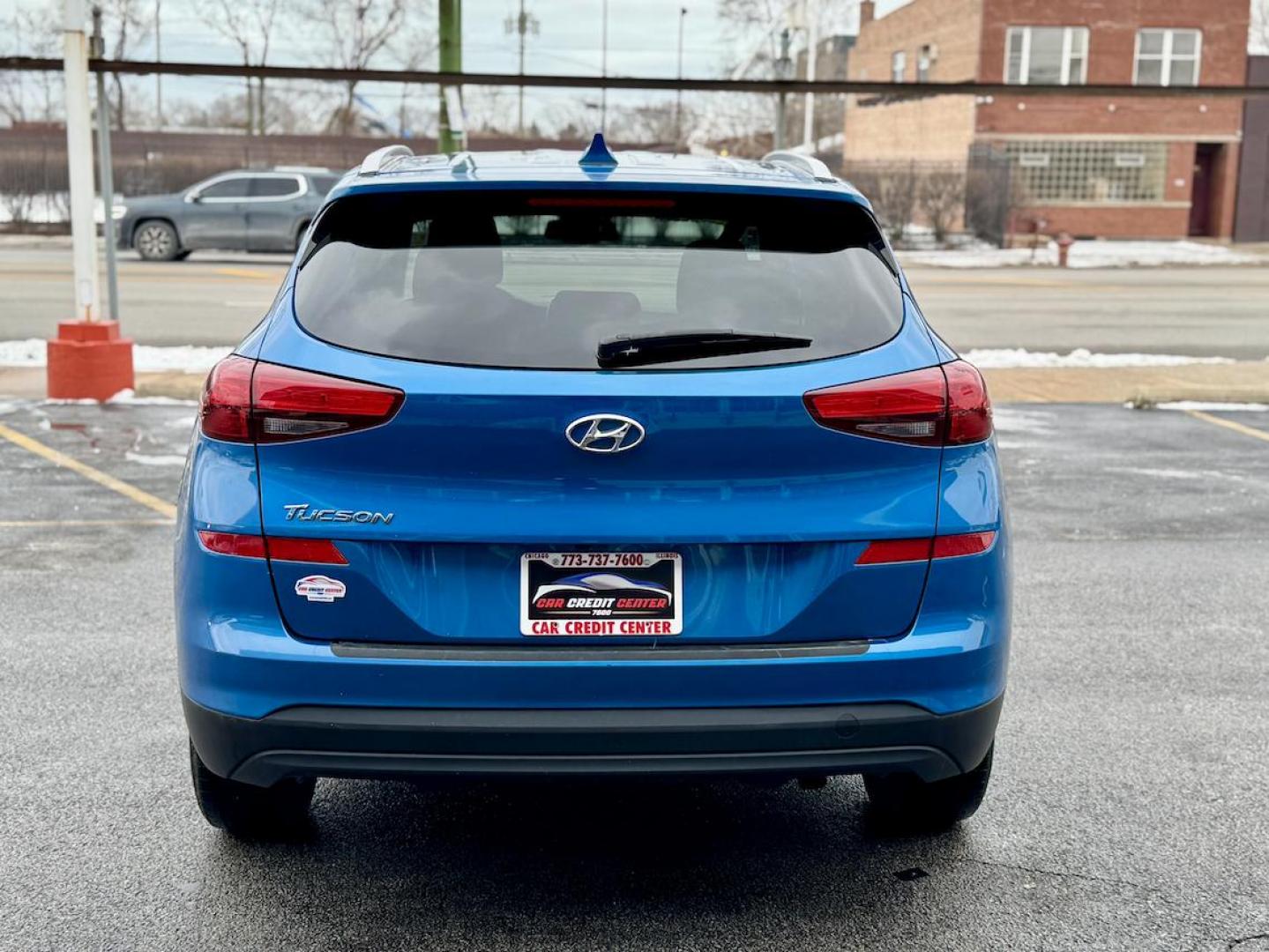 2020 BLUE Hyundai Tucson Value (KM8J33A41LU) with an 2.0L L4 DOHC 16V engine, 6A transmission, located at 7600 S Western Ave., Chicago, IL, 60620, (773) 918-3980, 0.000000, 0.000000 - Photo#3