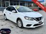 2019 WHITE Nissan Sentra S CVT (3N1AB7AP6KY) with an 1.8L L4 SFI DOHC 16V engine, CVT transmission, located at 7600 S Western Ave., Chicago, IL, 60620, (773) 918-3980, 0.000000, 0.000000 - Photo#0