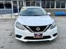 2019 WHITE Nissan Sentra S CVT (3N1AB7AP6KY) with an 1.8L L4 SFI DOHC 16V engine, CVT transmission, located at 7600 S Western Ave., Chicago, IL, 60620, (773) 918-3980, 0.000000, 0.000000 - Photo#1