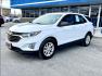 2018 WHITE Chevrolet Equinox LS 2WD (2GNAXHEV5J6) with an 1.5L L4 DIR DOHC 16V TURBO engine, 6A transmission, located at 7600 S Western Ave., Chicago, IL, 60620, (773) 918-3980, 0.000000, 0.000000 - Photo#2