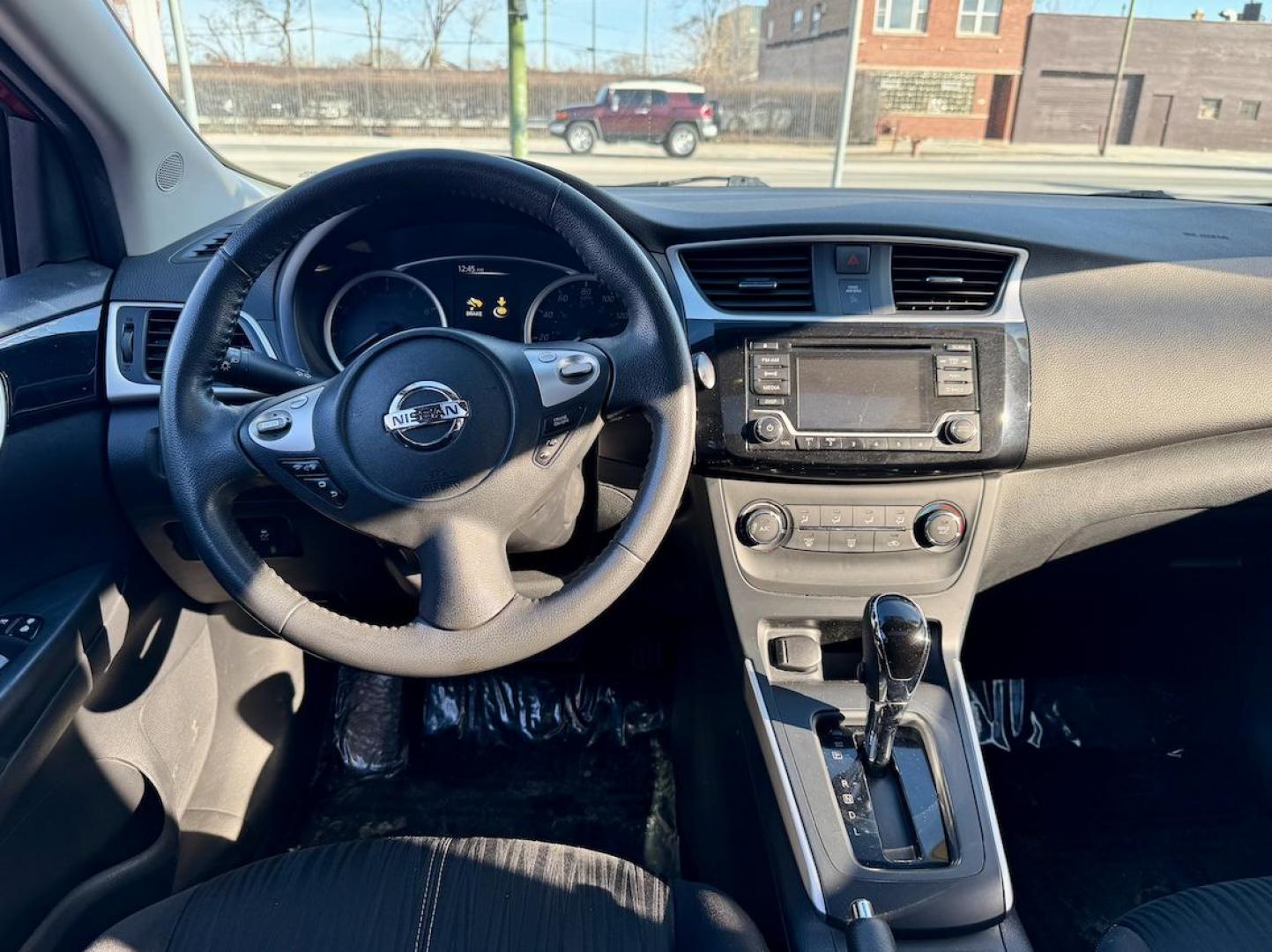 2016 RED Nissan Sentra FE+ S (3N1AB7AP5GY) with an 1.8L L4 SFI DOHC 16V engine, CVT transmission, located at 7600 S Western Ave., Chicago, IL, 60620, (773) 918-3980, 0.000000, 0.000000 - Photo#7