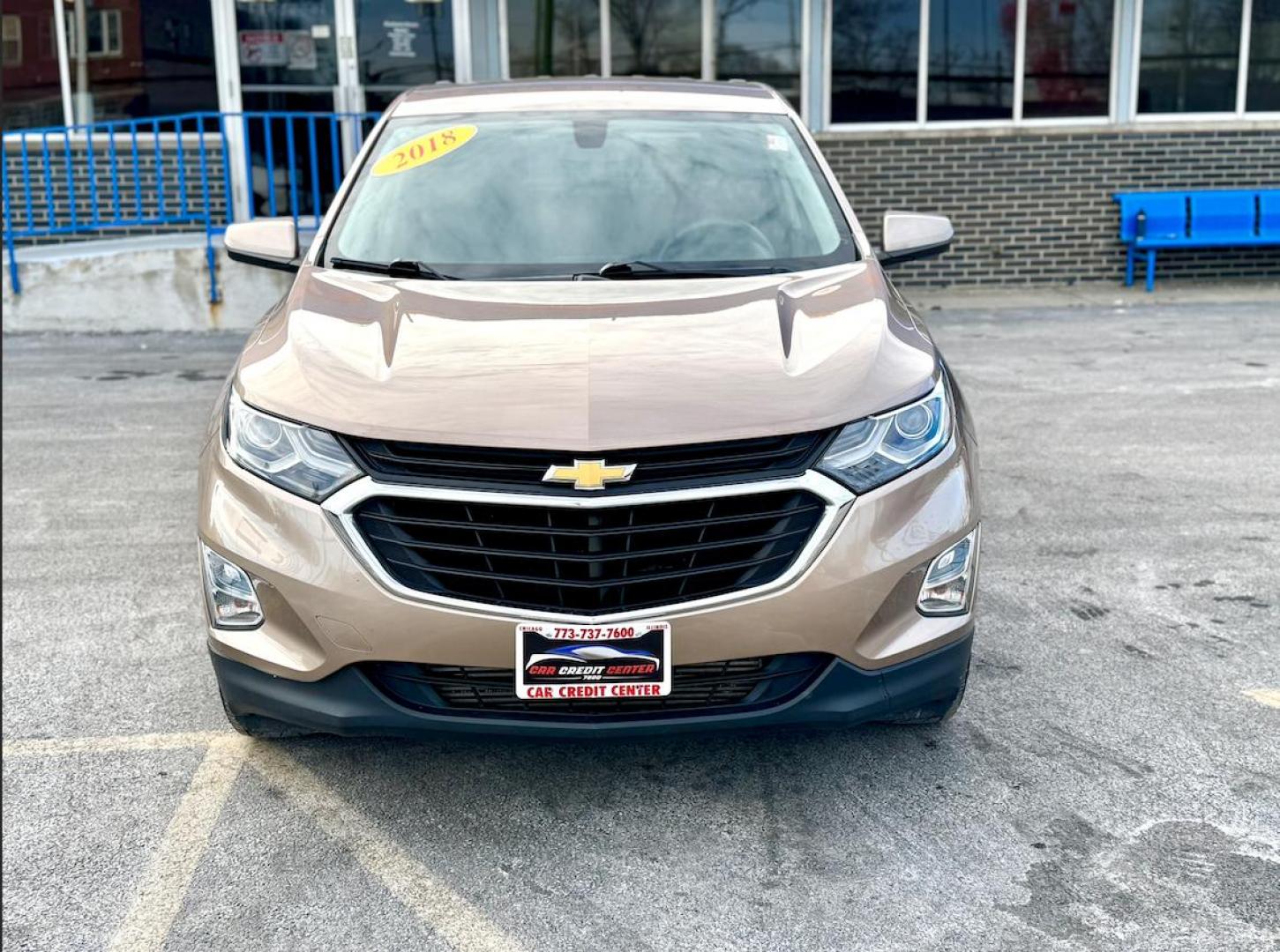 2018 BROWN Chevrolet Equinox LT 2WD (2GNAXJEV1J6) with an 1.5L L4 DIR DOHC 16V TURBO engine, 6A transmission, located at 7600 S Western Ave., Chicago, IL, 60620, (773) 918-3980, 0.000000, 0.000000 - Photo#1