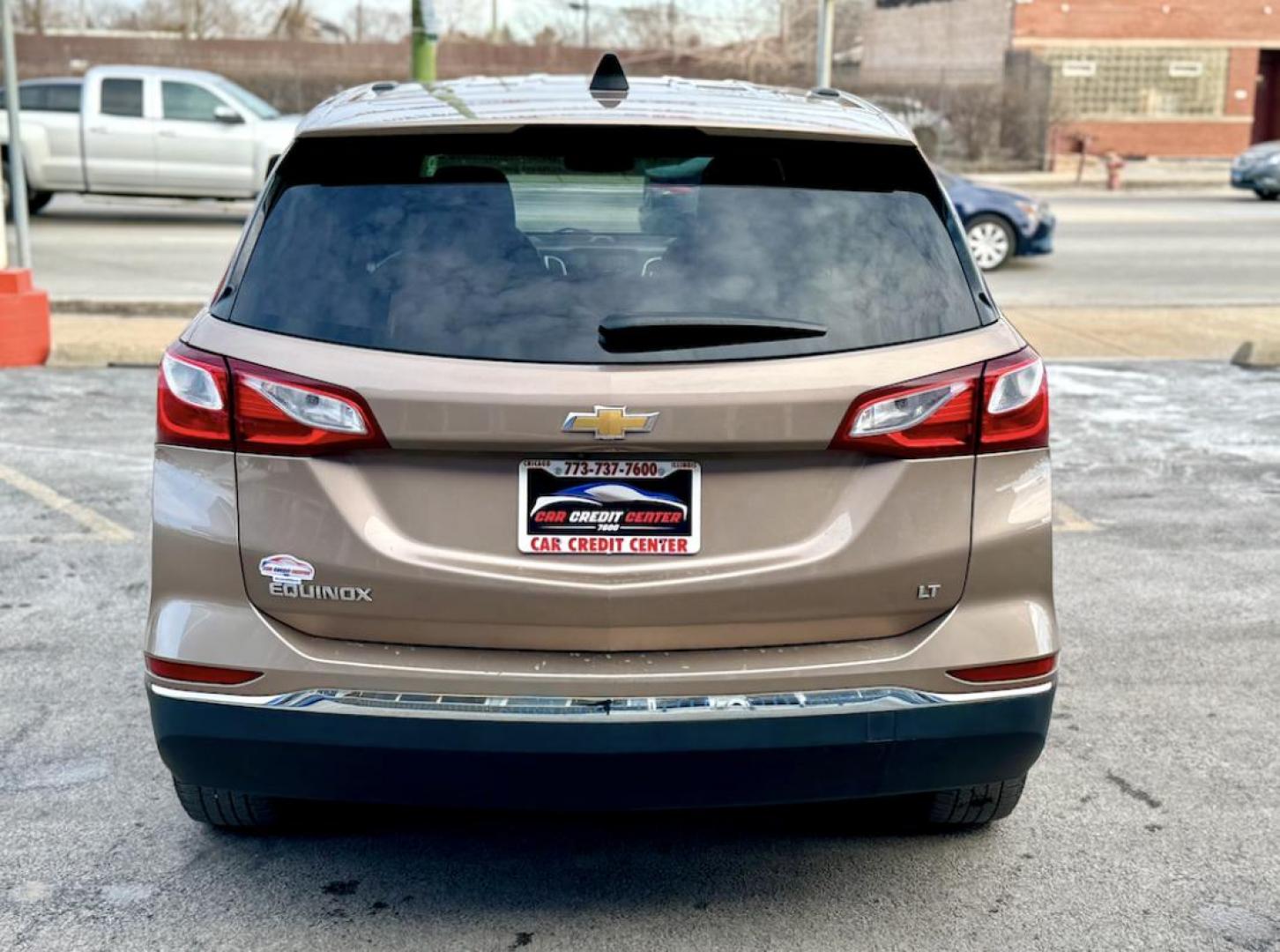 2018 BROWN Chevrolet Equinox LT 2WD (2GNAXJEV1J6) with an 1.5L L4 DIR DOHC 16V TURBO engine, 6A transmission, located at 7600 S Western Ave., Chicago, IL, 60620, (773) 918-3980, 0.000000, 0.000000 - Photo#3