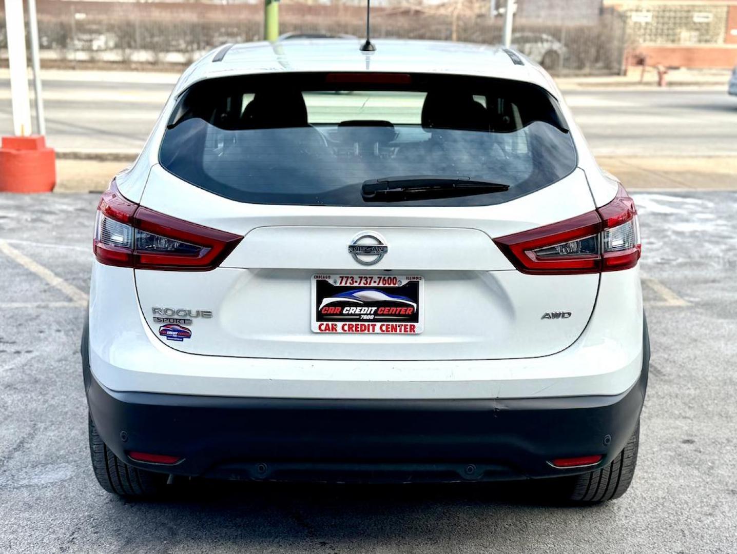 2021 WHITE Nissan Rogue Sport S AWD (JN1BJ1AW3MW) with an 2.0L L4 DOHC 16V engine, CVT transmission, located at 7600 S Western Ave., Chicago, IL, 60620, (773) 918-3980, 0.000000, 0.000000 - Photo#3