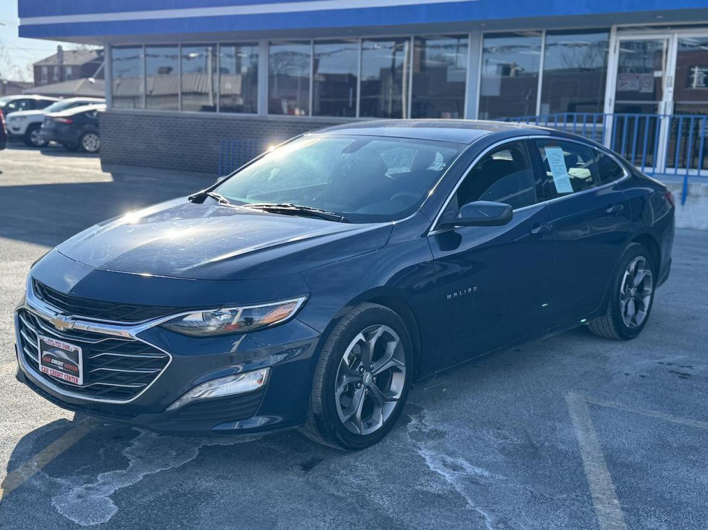 2022 BLUE Chevrolet Malibu LT (1G1ZD5ST4NF) with an 1.5L L4 DOHC 16V engine, 6A transmission, located at 7600 S Western Ave., Chicago, IL, 60620, (773) 918-3980, 0.000000, 0.000000 - Photo#2