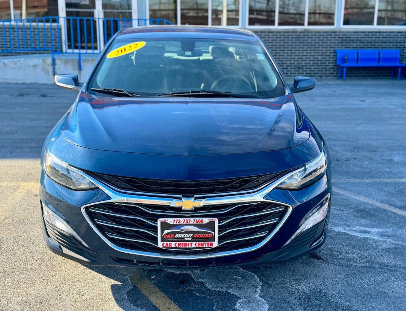 2022 BLUE Chevrolet Malibu LT (1G1ZD5ST4NF) with an 1.5L L4 DOHC 16V engine, 6A transmission, located at 7600 S Western Ave., Chicago, IL, 60620, (773) 918-3980, 0.000000, 0.000000 - Photo#1