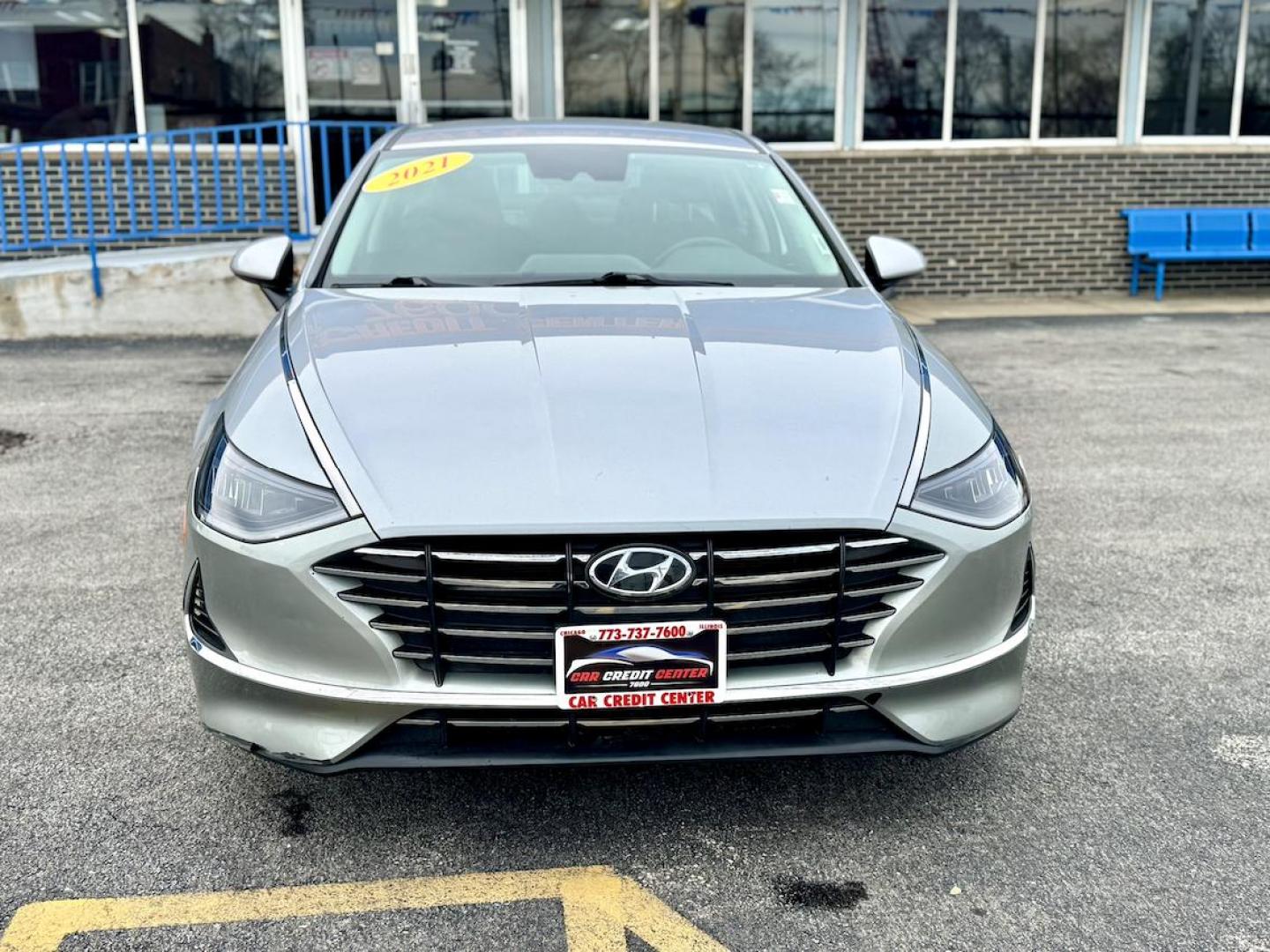 2021 SILVER Hyundai Sonata SE (5NPEG4JA6MH) with an 2.5L L4 DOHC 16V engine, 8A transmission, located at 7600 S Western Ave., Chicago, IL, 60620, (773) 918-3980, 0.000000, 0.000000 - Photo#1