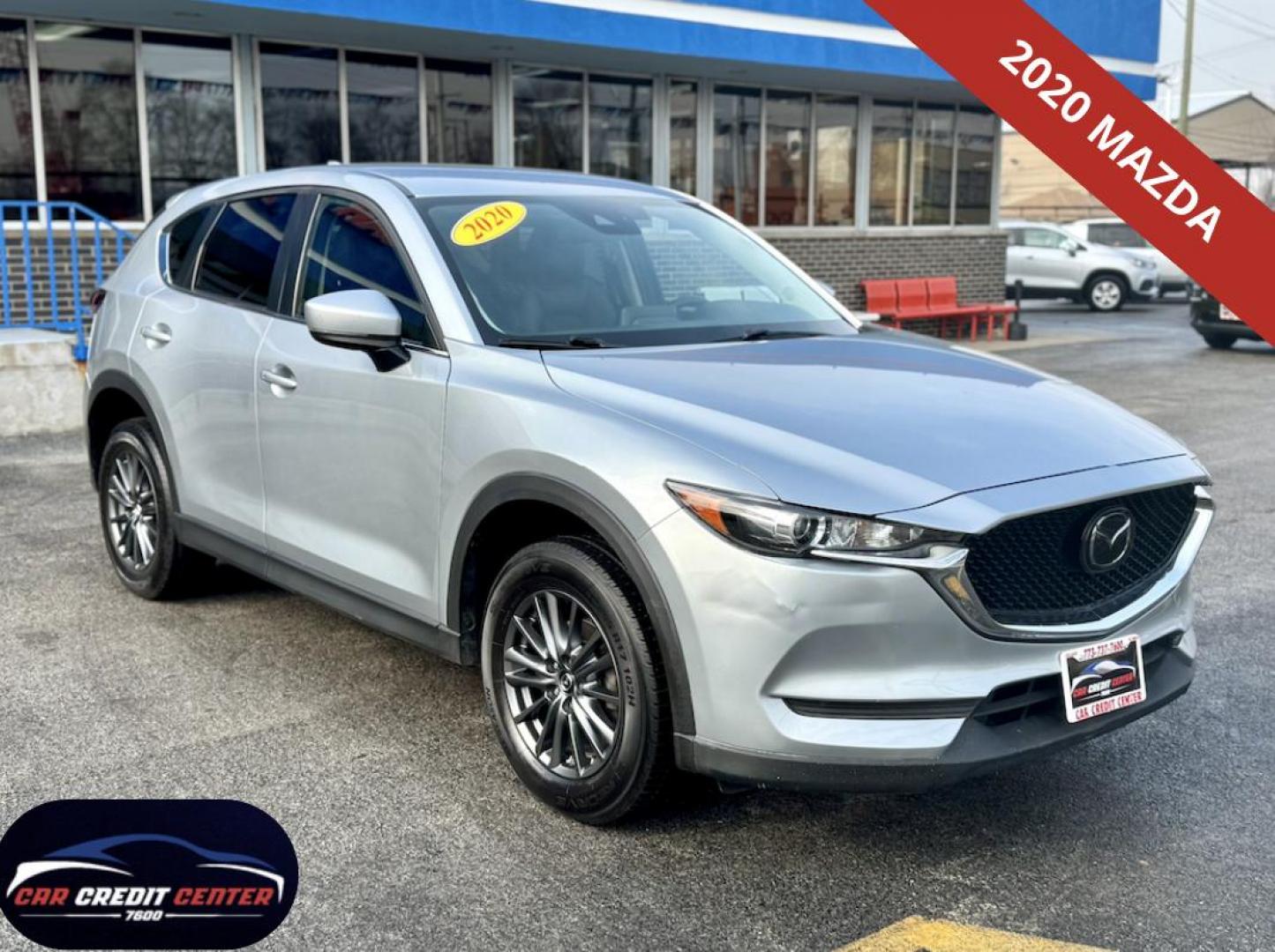 2020 GRAY Mazda CX-5 Touring AWD (JM3KFBCM0L0) with an 2.5L L4 DOHC 16V engine, 6A transmission, located at 7600 S Western Ave., Chicago, IL, 60620, (773) 918-3980, 0.000000, 0.000000 - Photo#0