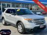 2013 SILVER Ford Explorer Base FWD (1FM5K7B83DG) with an 3.5L V6 DOHC 24V engine, 6-Speed Automatic transmission, located at 7600 S Western Ave., Chicago, IL, 60620, (773) 918-3980, 0.000000, 0.000000 - Photo#0