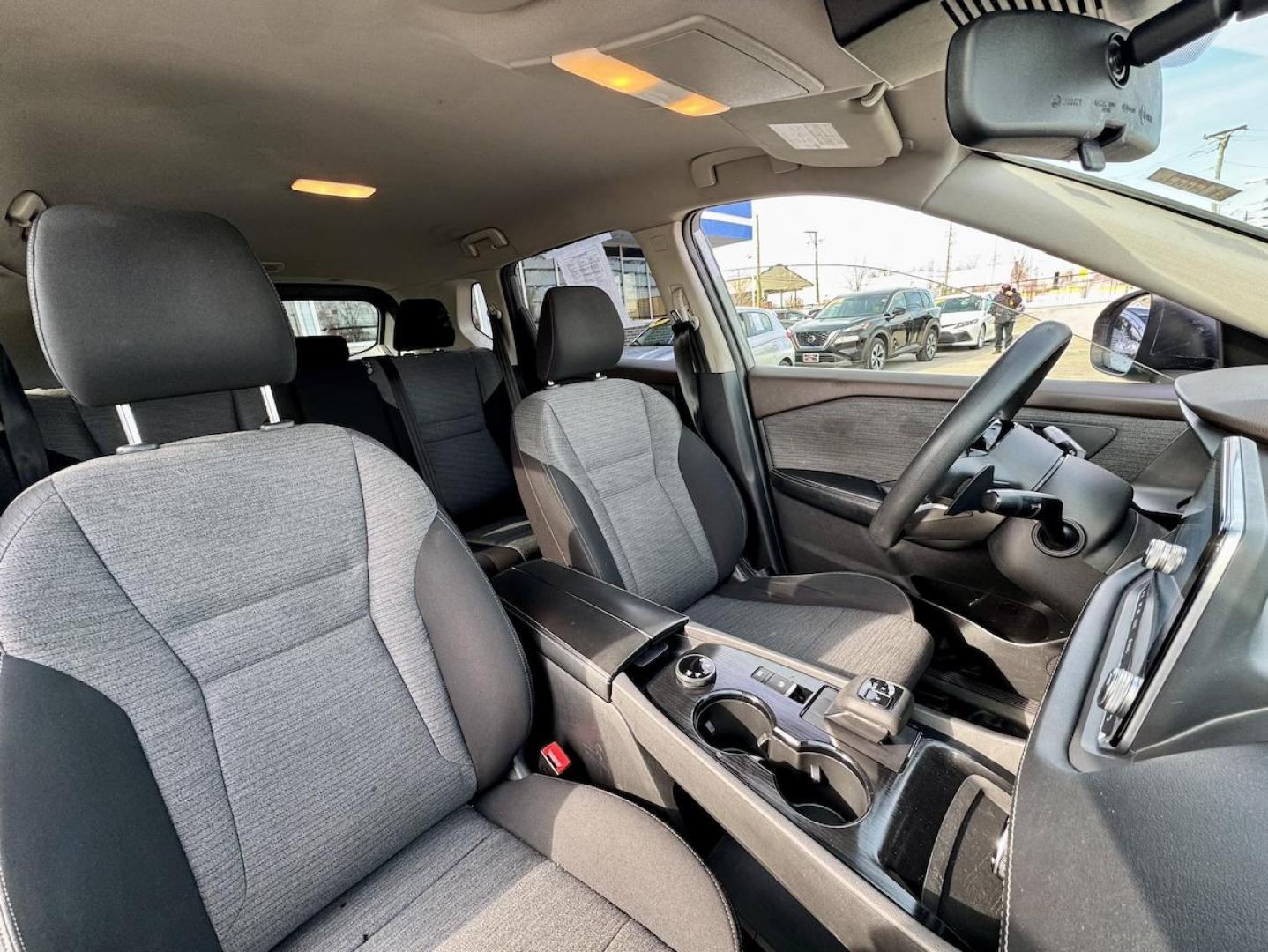 2021 GRAY Nissan Rogue S AWD (JN8AT3AB6MW) with an 2.5L L4 DOHC 16V engine, CVT transmission, located at 7600 S Western Ave., Chicago, IL, 60620, (773) 918-3980, 0.000000, 0.000000 - Photo#9