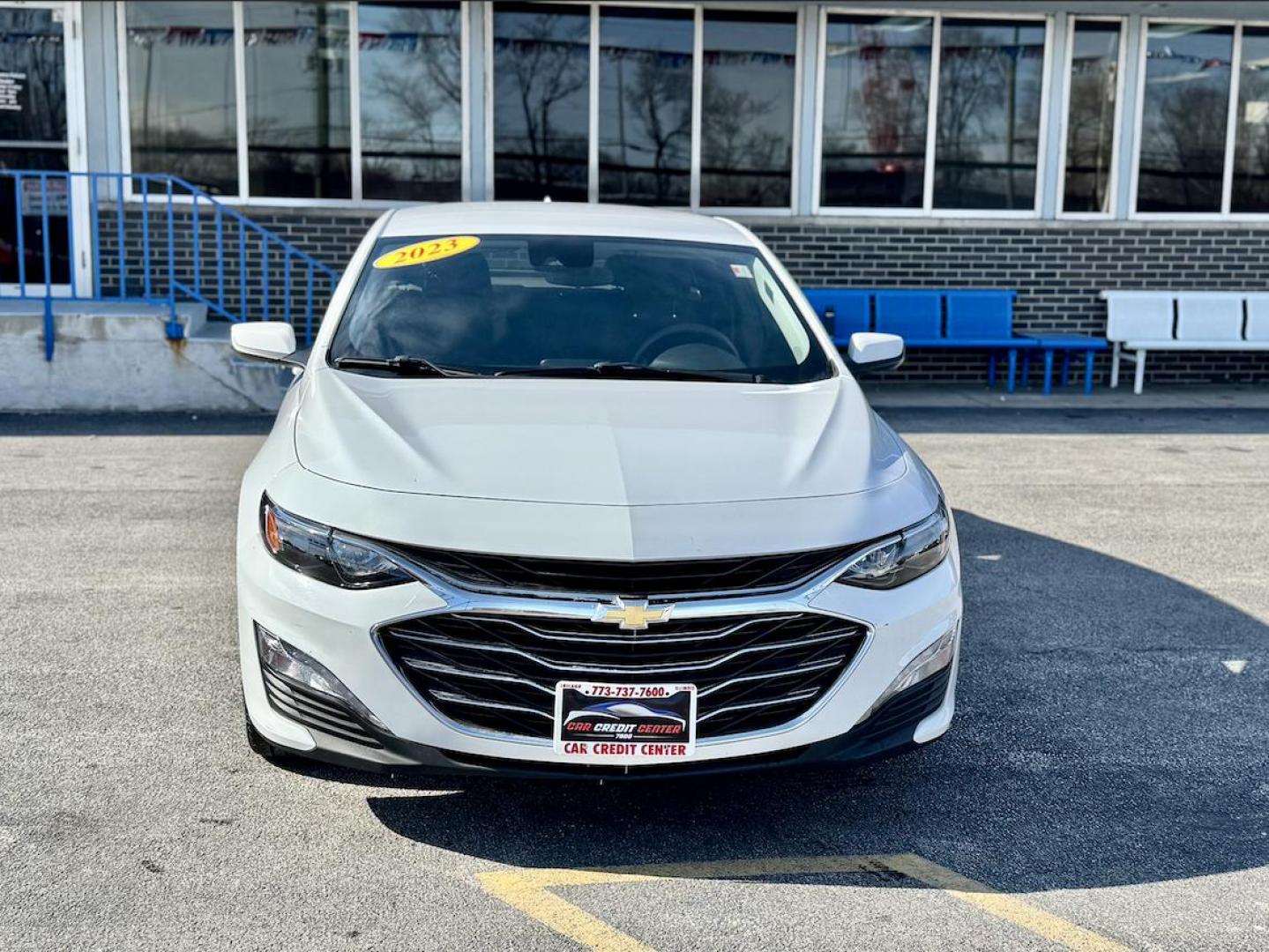 2023 WHITE Chevrolet Malibu 1LT (1G1ZD5ST4PF) with an 1.5L L4 DOHC 16V engine, 6A transmission, located at 7600 S Western Ave., Chicago, IL, 60620, (773) 918-3980, 0.000000, 0.000000 - Photo#1