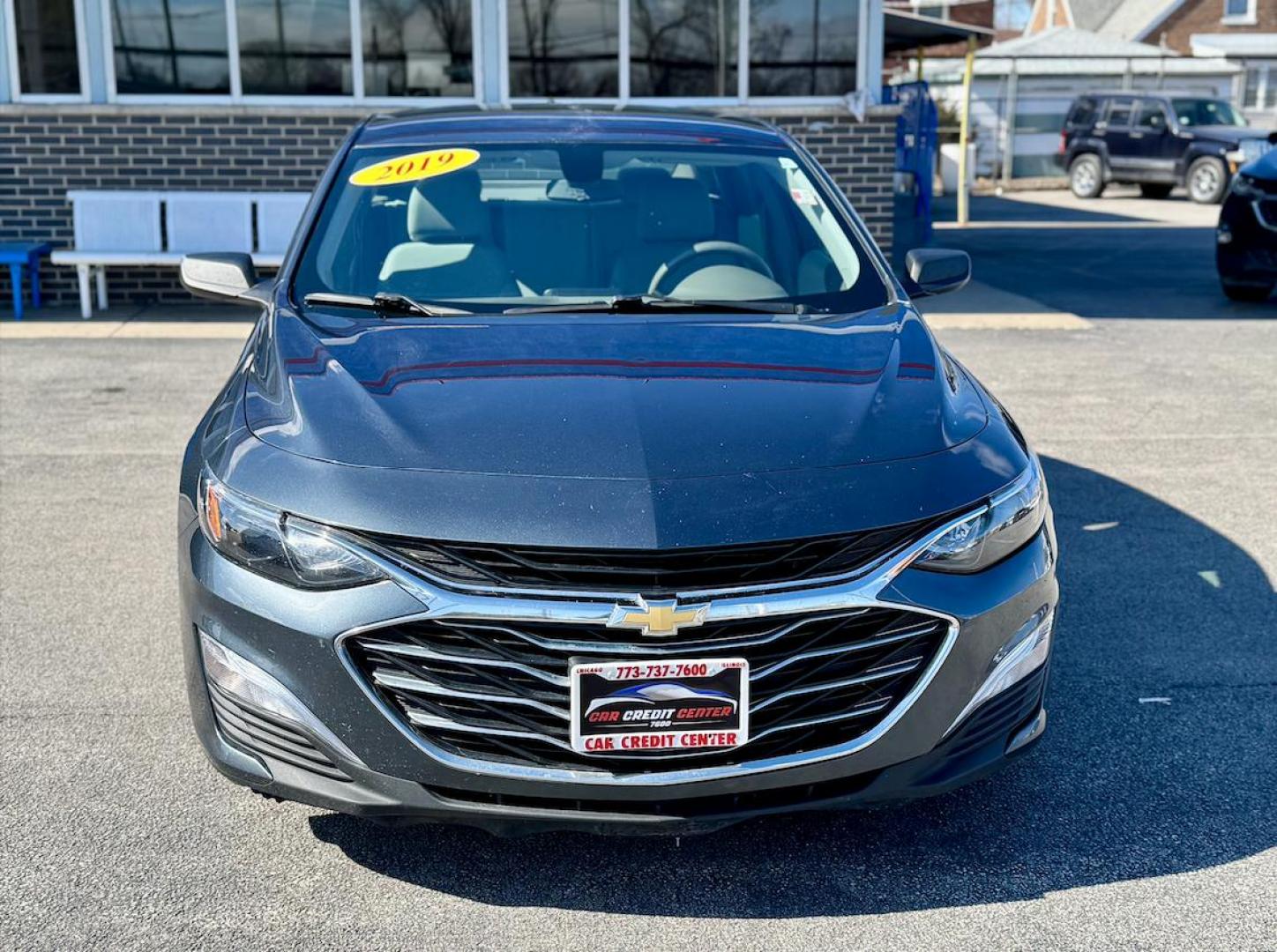 2019 GRAY Chevrolet Malibu 1FL (1G1ZC5ST7KF) with an 1.5L L4 DOHC 16V engine, 6A transmission, located at 7600 S Western Ave., Chicago, IL, 60620, (773) 918-3980, 0.000000, 0.000000 - Photo#1